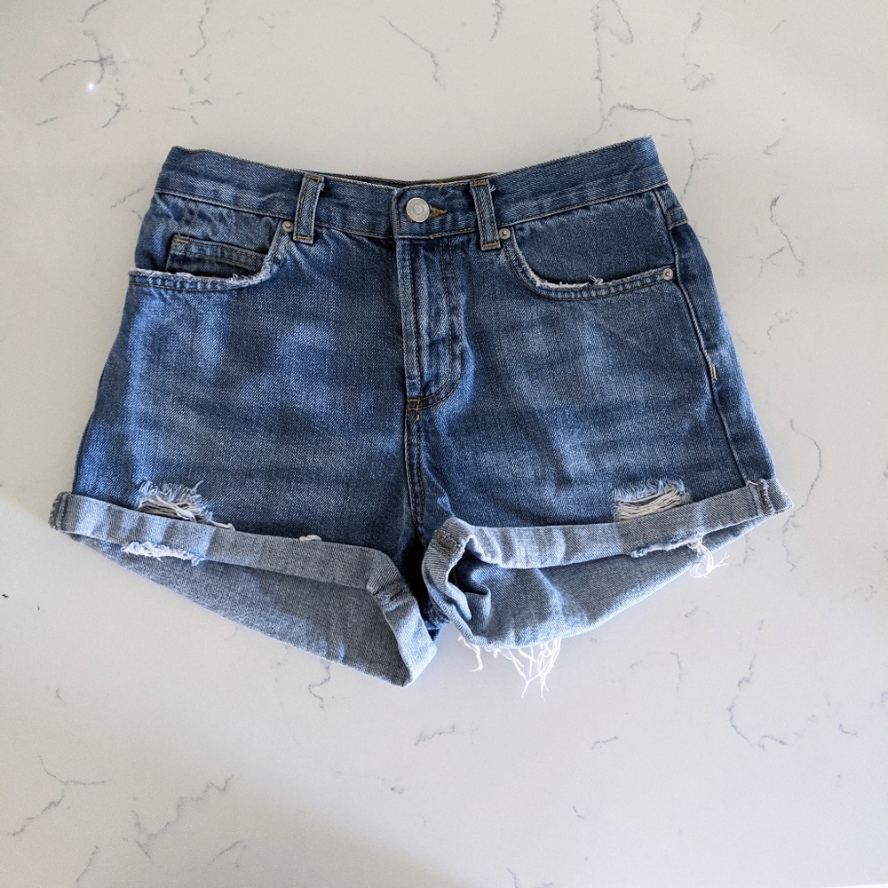 Topshop Rosa Cutoffs